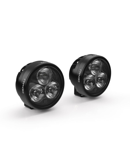 Pack éclairage feux additionnels led DENALI D3 supports pare-carter HARLEY DAVIDSON
