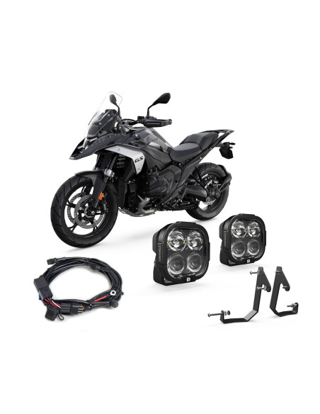 Pack éclairage feux additionnels led DENALI DL4 BMW R1300 GS 2025-2026