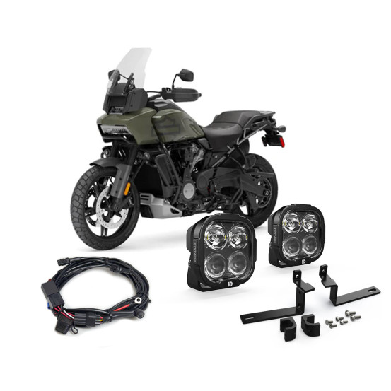 Pack éclairage feux additionnels led DENALI DL4 HARLEY DAVIDSON Pan America 1250 2021-2024
