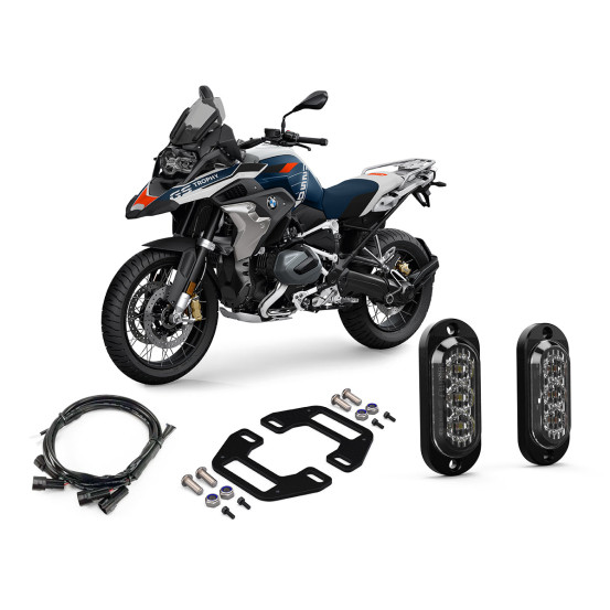 Pack éclairage feux additionnels led arrière DENALI T3 BMW R 1250 GS/GSA 2019-2024 - R 2020-2024 -RT 2019-2024 - RS 2020-2024