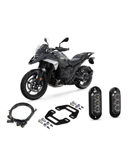 Pack éclairage feux additionnels led arrière DENALI T3 BMW R 1300 GS 2024-2025 / GSA 2025-2026