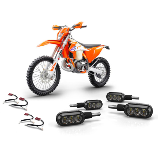 Pack éclairage feux additionnels led arrière DENALI T3 KTM 500 EXC-F 2017-2025