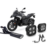 Pack éclairage feux additionnels led DENALI D4 CANsmart BMW R 1300 GS 2024-2025
