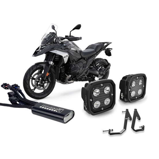Pack éclairage feux additionnels led DENALI D4 CANsmart BMW R 1300 GS 2024-2025