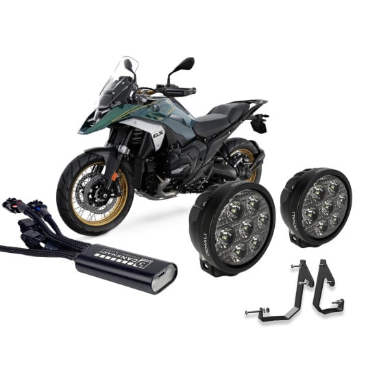 Pack éclairage feux additionnels led DENALI D7 CANsmart BMW R 1300 GS 2024-2025
