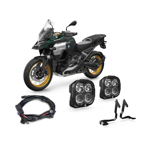Pack éclairage feux additionnels led DENALI DL4 BMW R 1300 GS 2024-2025 / GSA 2025-2026