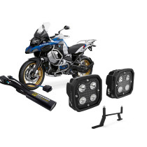 Pack éclairage feux additionnels led DENALI D4 CANsmart BMW R 1250 GS Adventure 2019-2024
