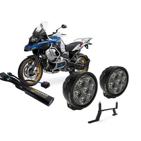Pack éclairage feux additionnels led DENALI D7 CANsmart BMW R 1250 GS Adventure 2019-2024