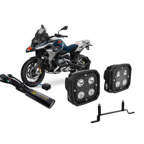 Pack éclairage feux additionnels led DENALI D4 CANsmart BMW R 1250 GS 2019-2024