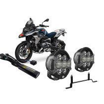 Pack éclairage feux additionnels led DENALI D7 Pro CANsmart BMW R 1250 GS 2019-2023 - R 1200 GS 2013-2018