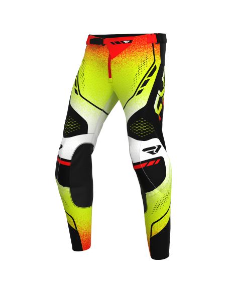 Pantalon cross FXR 26.5 Vapor Air - Jaune Rouge