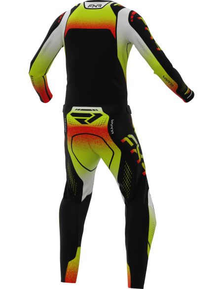 Pantalon cross FXR 26.5 Vapor Air - Jaune Rouge