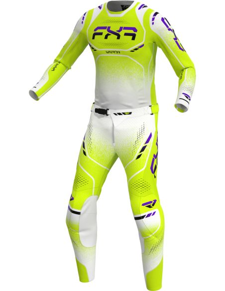 Pantalon cross FXR 26.5 Vapor Air - Jaune Blanc