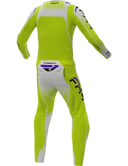 Pantalon cross FXR 26.5 Vapor Air - Jaune Blanc