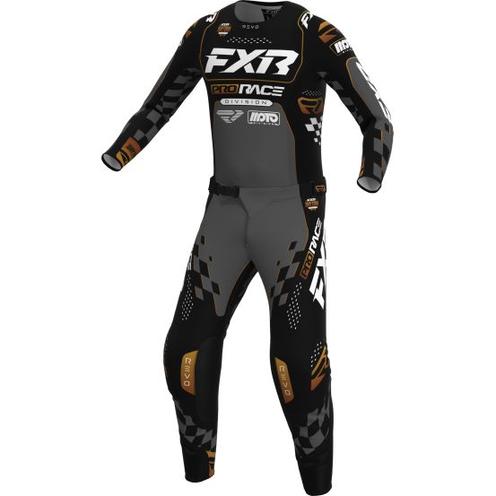 Pantalon cross FXR 26.5 Revo Daytona - Noir Gris