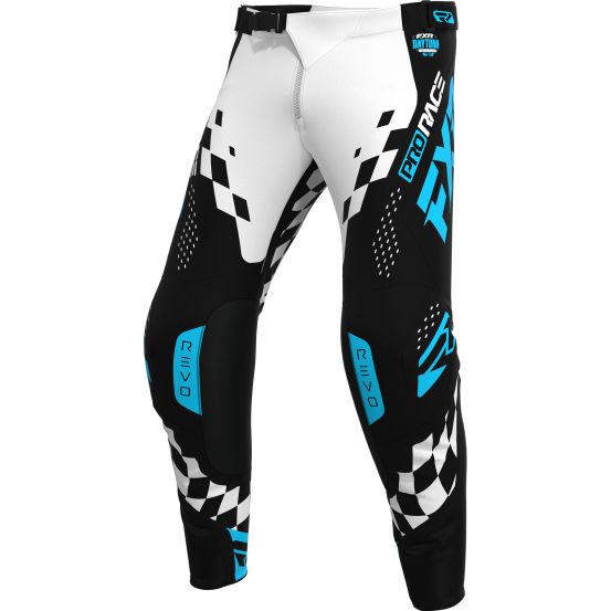 Pantalon cross FXR 26.5 Revo Daytona - Blanc Bleu
