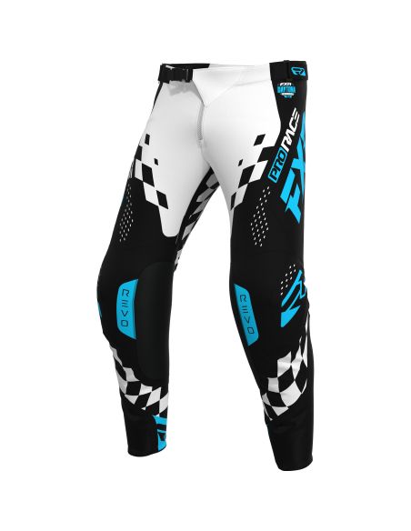 Pantalon cross FXR 26.5 Revo Daytona - Blanc Bleu