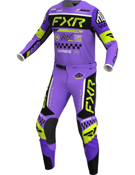 Pantalon cross FXR 26.5 Podium Gladiator - Violet