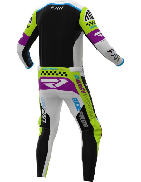 Pantalon cross FXR 26.5 Podium Gladiator - Blanc