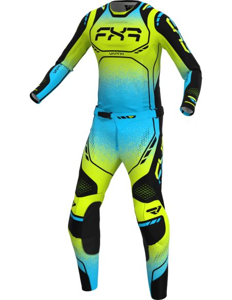 Maillot cross FXR 26.5 Vapor - Jaune Bleu