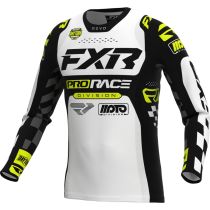 Maillot cross FXR 26.5 Revo Daytona - Blanc Jaune