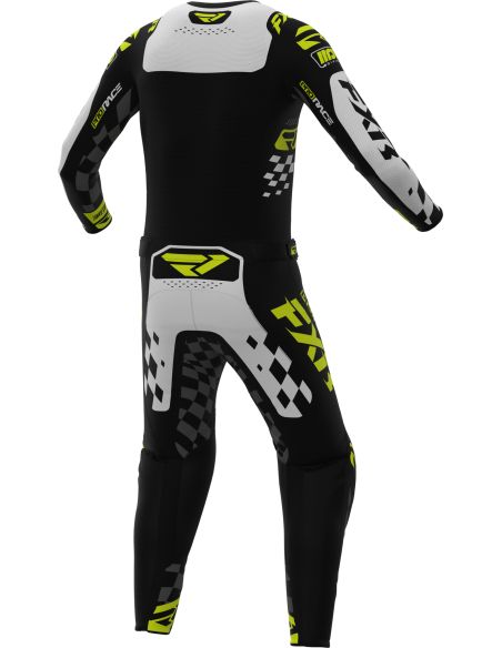 Maillot cross FXR 26.5 Revo Daytona - Blanc Jaune