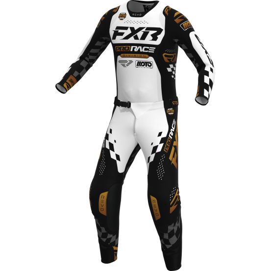 Maillot enfant FXR 26.5 Revo Daytona - Noir Blanc