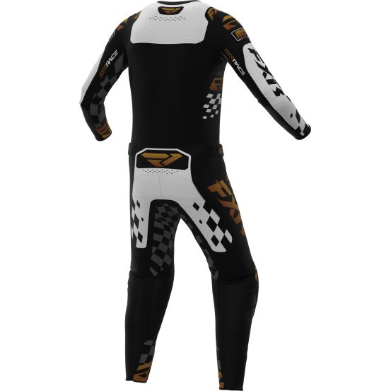 Maillot enfant FXR 26.5 Revo Daytona - Noir Blanc