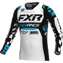 Maillot cross FXR 26.5 Revo Daytona - Blanc Bleu
