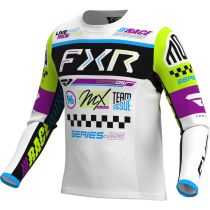 Maillot cross FXR 26.5 Podium Gladiator - Blanc