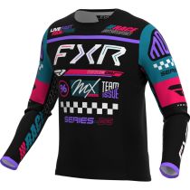 Maillot cross FXR 26.5 Podium Gladiator - Noir