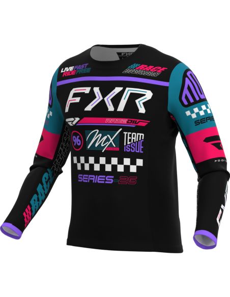Maillot cross FXR 26.5 Podium Gladiator - Noir