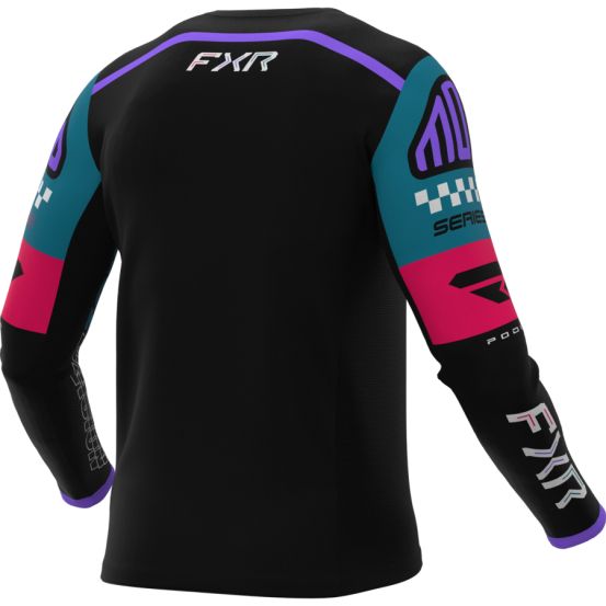 Maillot cross FXR 26.5 Podium Gladiator - Noir