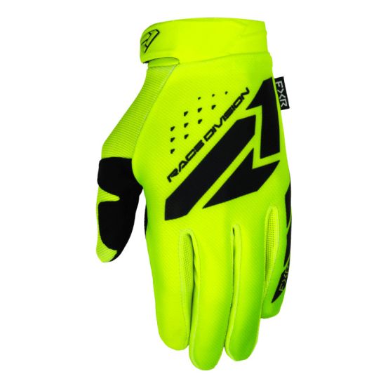 Gants cross FXR 26.5 Reflex - Jaune fluo Noir