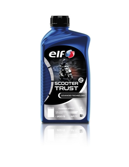 Huile moteur semi-synthétique 2T ELF - 1 litre