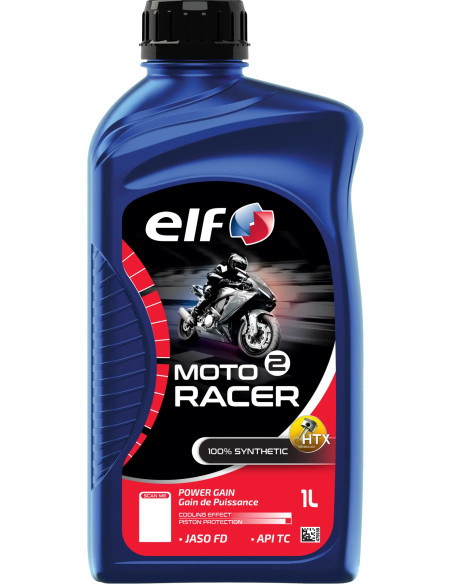 Huille moteur ELF 100% synthétique 2T - 1 litre