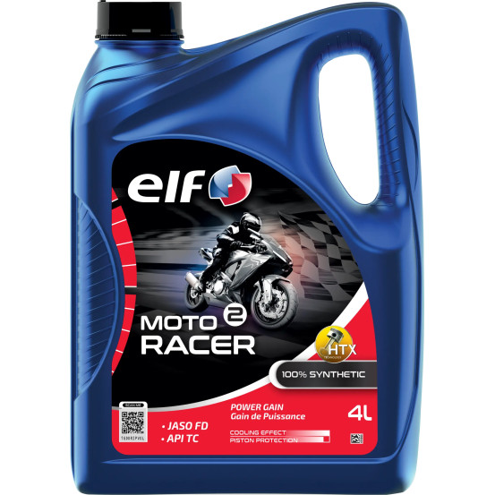 Huille moteur ELF 100% synthétique 2T - 4 litres