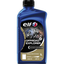 Huile moteur semi-synthétique 2T ELF - 1 litre