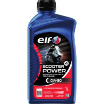 Huille moteur 0W30 ELF Scooter 4 POWER ADV semi-synthétique - 1 litre
