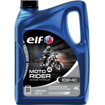 Huille moteur 10W40 ELF 4 RIDER ADV semi-synthétique - 4 litres