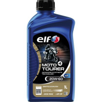Huille moteur 20W60 ELF 4 TOURER ADV semi-synthétique - 1 litre