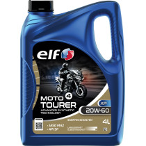 Huille moteur 20W60 ELF 4 TOURER ADV semi-synthétique - 4 litres