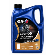 Huille moteur 20W60 ELF 4 TOURER semi-synthétique - 4 litres