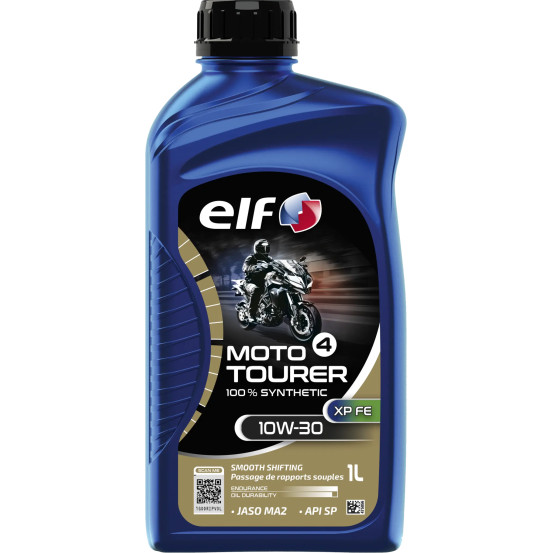 Huille moteur 10W30 ELF 4 TOURER semi-synthétique - 1 litre