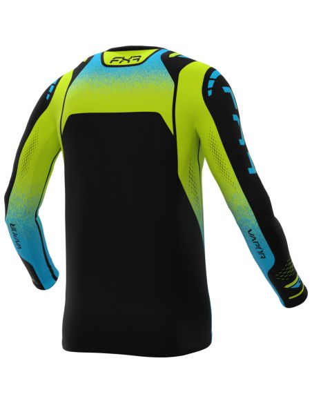Maillot cross FXR 26.5 Vapor - Jaune Bleu