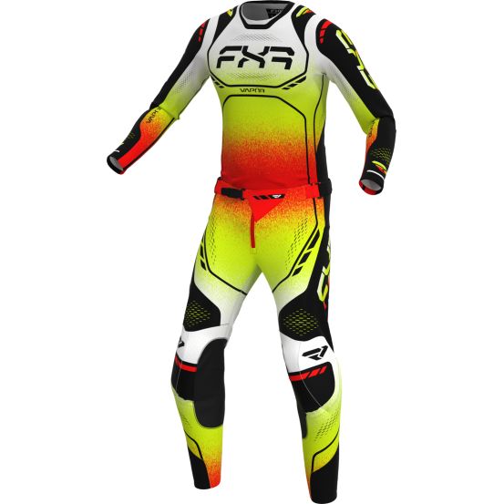 Maillot cross FXR 26.5 Vapor Air - Jaune Rouge