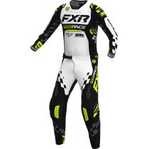 Pantalon cross FXR 26.5 Revo Daytona - Blanc Jaune