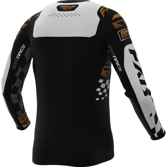 Maillot cross FXR 26.5 Revo Daytona - Blanc Or