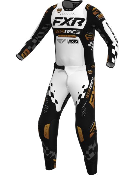 Maillot cross FXR 26.5 Revo Daytona - Blanc Or