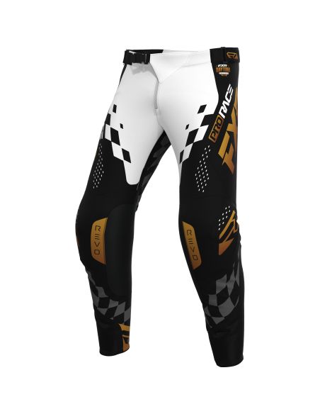Pantalon cross FXR 26.5 Revo Daytona - Blanc Or